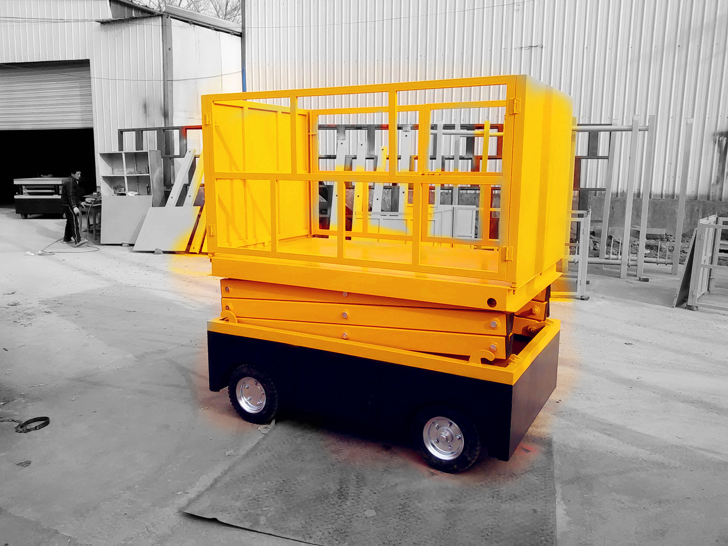 遥控自行式升降机产品视频展示5